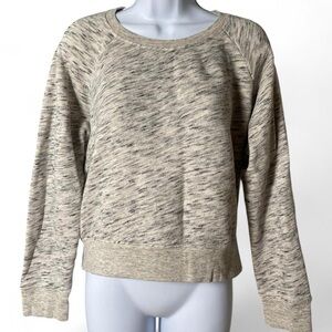 Vintage Heather Grey J.Crew Fleece Sweatshirt